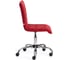 Кресло TetChair ZERO флок бордовый 10 13503 2