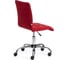 Кресло TetChair ZERO флок бордовый 10 13503 3