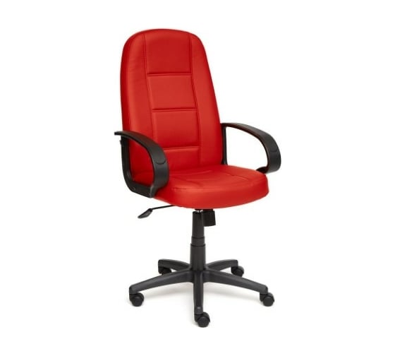Кресло TetChair СН747 кожзам красный 36-161 7707
