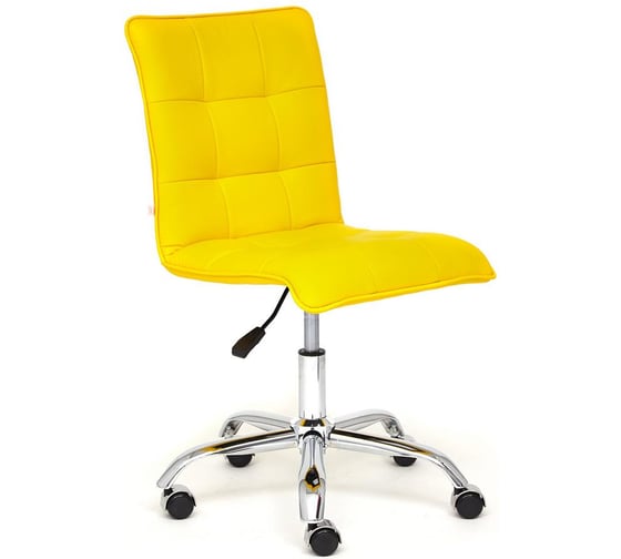 Кресло TetChair ZERO кожзам желтый 36-14 13833