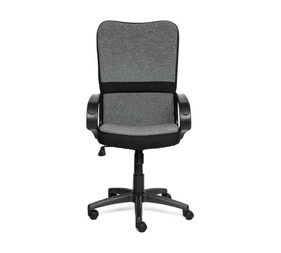 Кресло TetChair СН757 ткань серый/чёрный 207/2603 8255