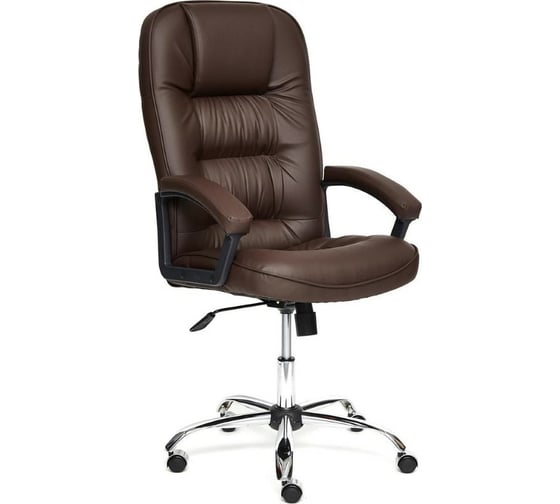 Кресло TetChair СН9944 Хром кожзам коричневый 36-36 2328