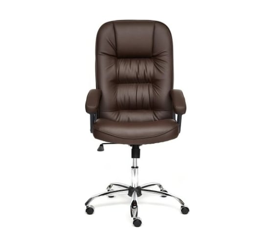 Кресло TetChair СН9944 Хром кожзам коричневый 36-36 2328