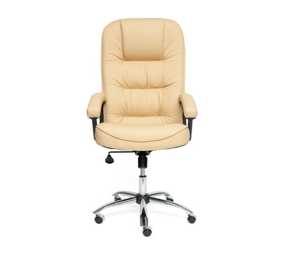 Кресло TetChair СН9944 Хром кожзам бежевый 36-34 2326