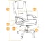 Кресло TetChair СН9944 Хром кожзам бежевый 36-34 2326 14