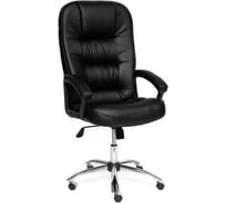 Кресло TetChair СН9944 Хром кожзам черный 36-6 2324