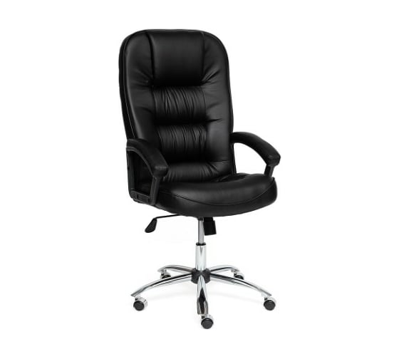 Кресло TetChair СН9944 Хром кожзам черный 36-6 2324 1