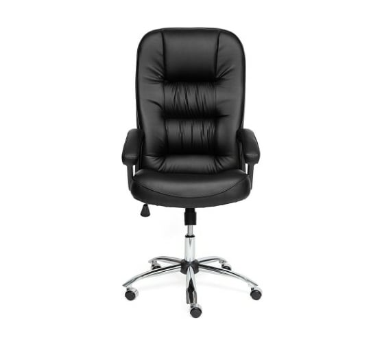 Кресло TetChair СН9944 Хром кожзам черный 36-6 2324