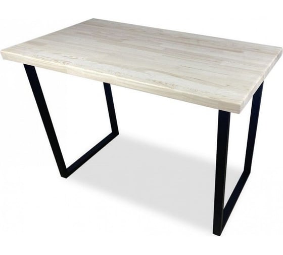 Стол Solarius Loft из массива сосны, 120x80x75 см, не крашеный 700-10004 1