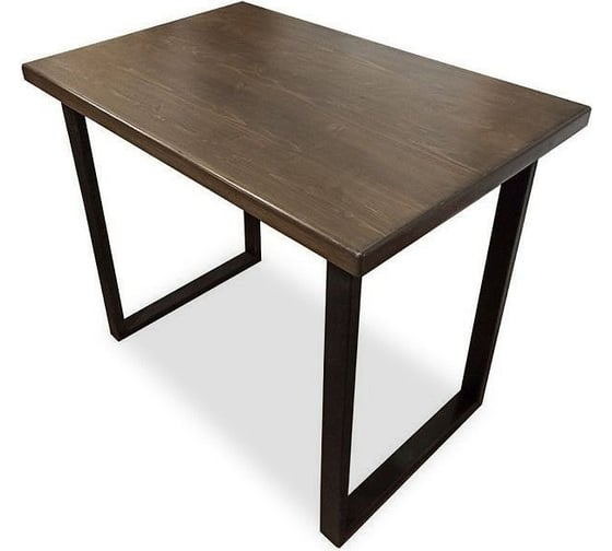 Стол Solarius Loft из массива сосны, 90x60, цвет венге stloft9060ven 1