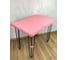 Стол Solarius Loft из массива сосны 40 мм, на шпильках, 90x60x75, цвет розовый 710-10003 3