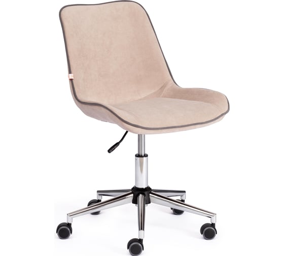 Кресло TetChair STYLE флок бежевый 7 13569
