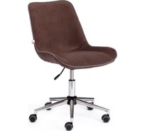 Кресло TetChair STYLE флок коричневый 6 13566