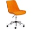 Кресло TetChair STYLE флок оранжевый 18 13567 10
