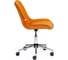 Кресло TetChair STYLE флок оранжевый 18 13567 12