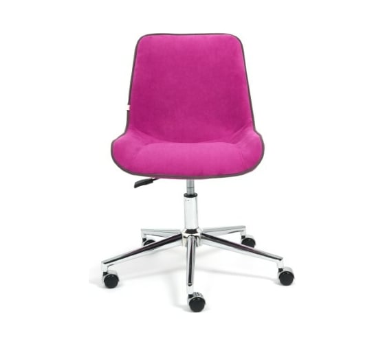 Кресло TetChair STYLE флок фиолетовый 138 15133