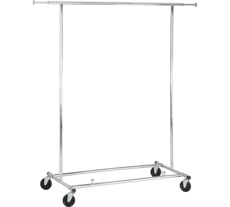 Усиленная стойка для одежды UniStor MAXIMUS на колесах, складная, максимальная нагрузка до 100 кг 210051