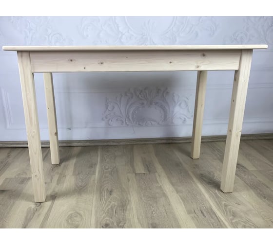 Стол кухонный Solarius Классика без покраски, 90x60x75 см, 600-10001