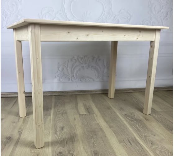 Стол кухонный Solarius Классика без покраски, 90x60x75 см, 600-10001