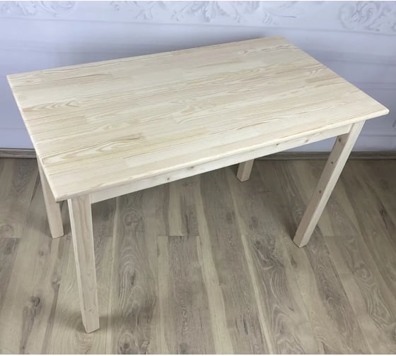 Стол кухонный Solarius Классика без покраски, 90x60x75 см, 600-10001