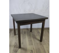 Стол Solarius Классика квадратный, из массива сосны 40 мм, 60x60x75 см, цвет венге 600-10013