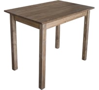 Стол Solarius из массива сосны, лакированный, цвет темный дуб, 90x60 см, stolklass9060temd