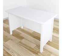Стол руководительский Solarius Классика из массива сосны, цвет белый, 140x60x75 см stol-ruk14060bel