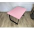 Стол журнальный Solarius Loft из массива сосны 40 мм, 120x80x50 см, цвет розовый 701-10004 2