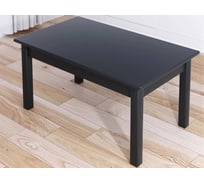 Стол журнальный Solarius Классика из массива сосны 20 мм, 90x60x46 см, цвет антрацит 601-10015