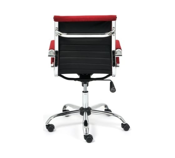 Кресло TetChair URBAN-LOW флок бордовый 10 14449