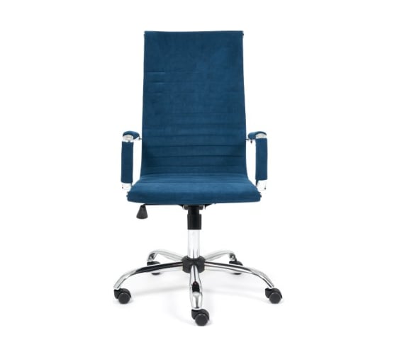 Кресло TetChair URBAN флок синий 32 14436