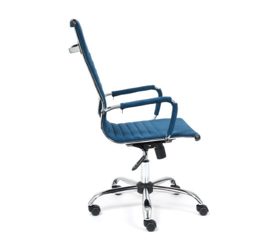 Кресло TetChair URBAN флок синий 32 14436