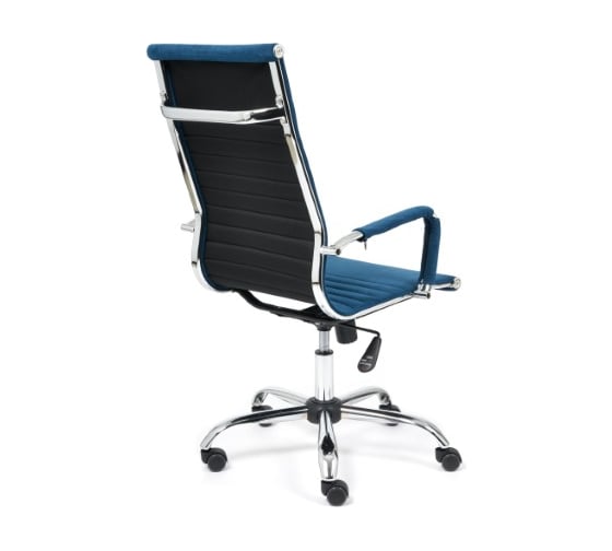 Кресло TetChair URBAN флок синий 32 14436