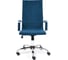 Кресло TetChair URBAN флок синий 32 14436 2