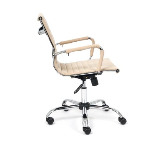 Кресло TetChair URBAN-LOW флок бежевый 7 14447