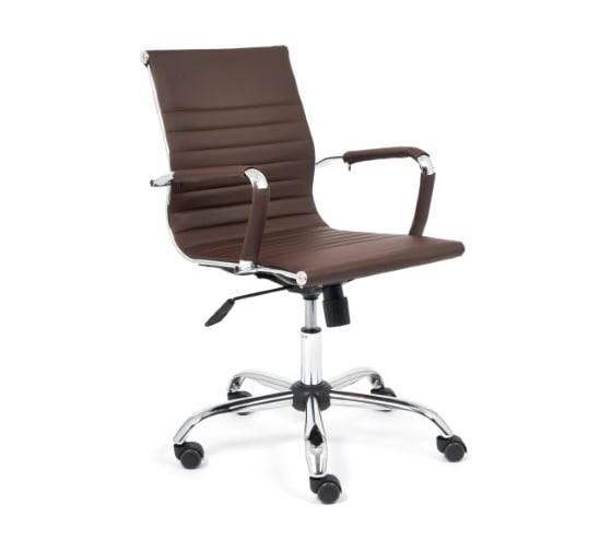 Кресло TetChair URBAN-LOW кожзам коричневый 36-36 14451 1