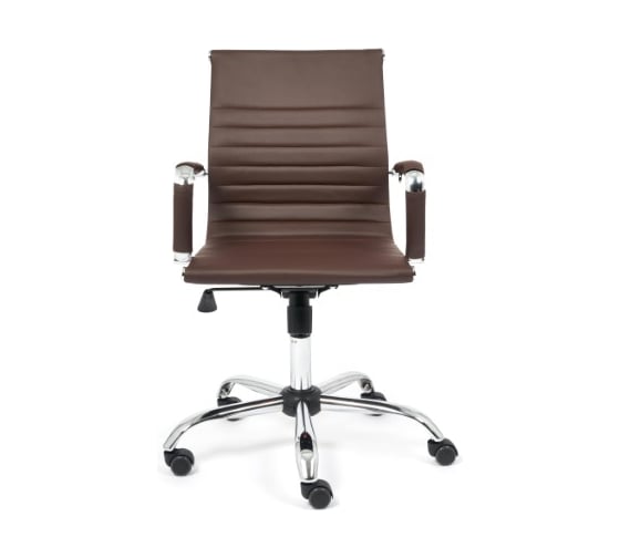 Кресло TetChair URBAN-LOW кожзам коричневый 36-36 14451