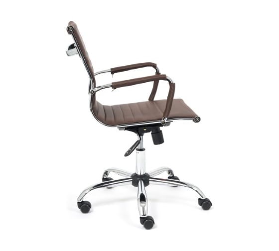 Кресло TetChair URBAN-LOW кожзам коричневый 36-36 14451