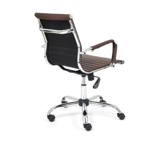 Кресло TetChair URBAN-LOW кожзам коричневый 36-36 14451
