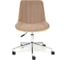 Кресло TetChair STYLE экошерсть/кожзам коричневый/бежевый 36-34 13493 2