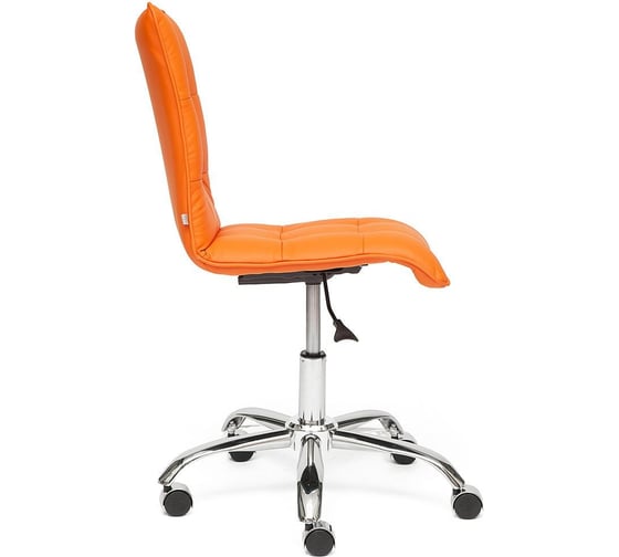 Кресло TetChair ZERO кожзам оранжевый 14-43 12252