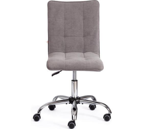 Кресло TetChair ZERO флок серый 29 13496