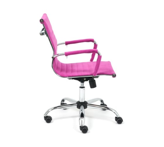 Кресло TetChair URBAN-LOW флок фиолетовый 138 15136