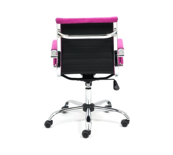 Кресло TetChair URBAN-LOW флок фиолетовый 138 15136