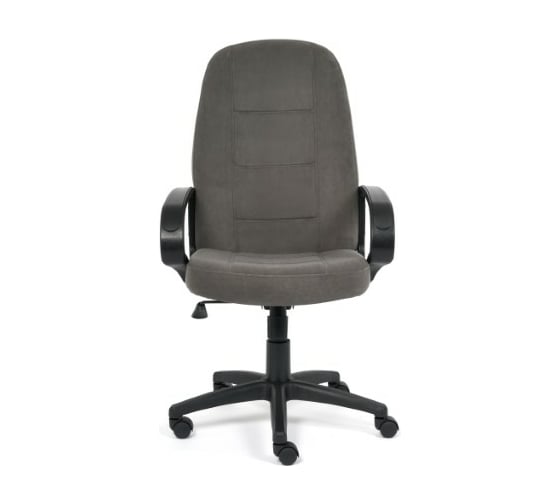 Кресло TetChair СН747 флок серый 29 15027