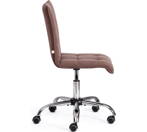 Кресло TetChair ZERO флок коричневый 6 13500