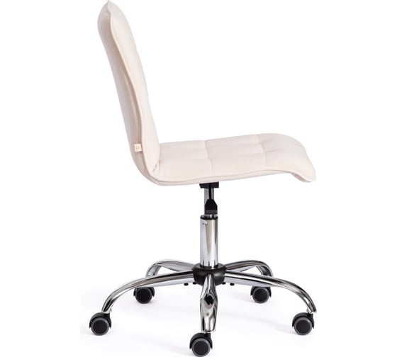 Кресло TetChair ZERO флок молочный 4 13501