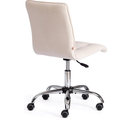 Кресло TetChair ZERO флок молочный 4 13501
