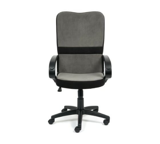 Кресло TetChair СН757 флок серый/черный 29/35 15146