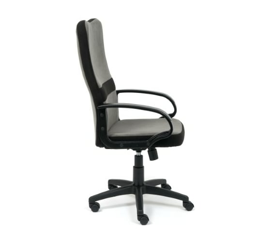 Кресло TetChair СН757 флок серый/черный 29/35 15146
